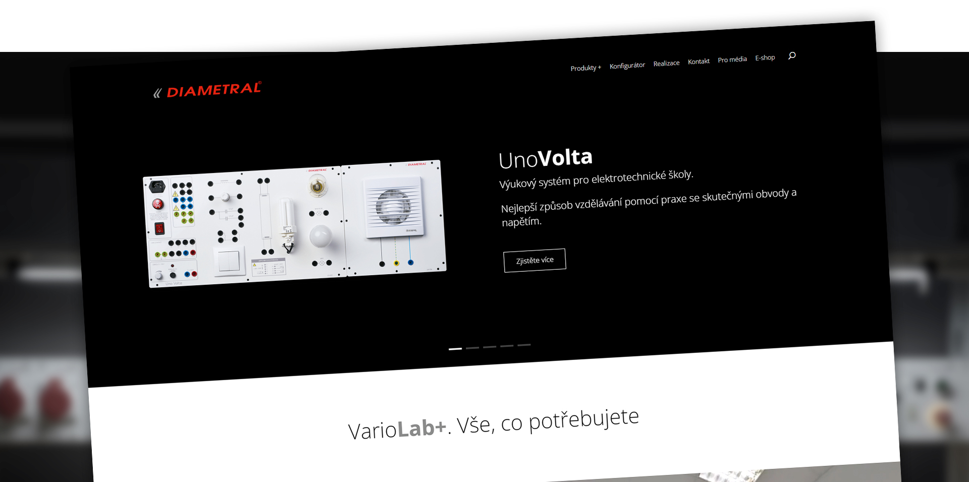 PortfolioUX_Diametral Website EXUP